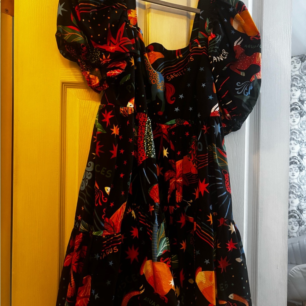 Farm Rio Vibrant Multicolor Dress